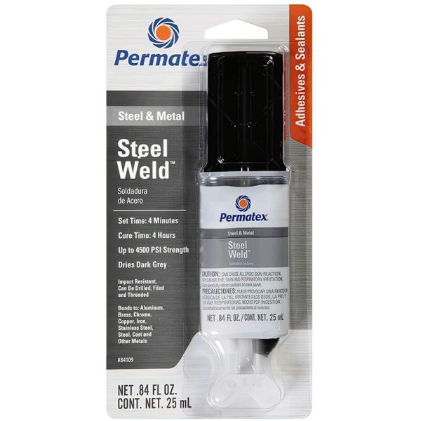 PERMATEX Multi Metal Εποξική Κόλλα Μετάλλων με αντοχή 4500 PSI και ανθεκτικότητα σε θερμοκρασίες -50°C έως +148°C. Για όλες τις εφαρμογές συγκόλλησης μετάλλων.