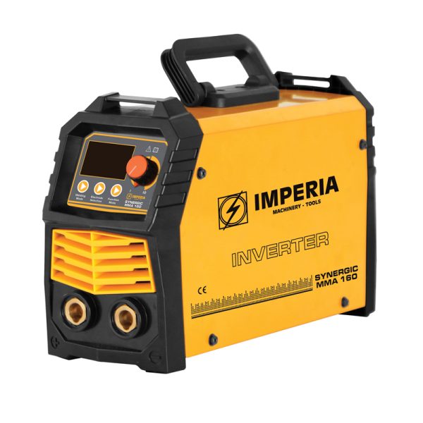 Ηλεκτροσυγκόλληση Inverter 160A Synergic 160 της IMPERIA. Εξαιρετική απόδοση, αξιοπιστία και εύκολη χρήση για επαγγελματικά αποτελέσματα!